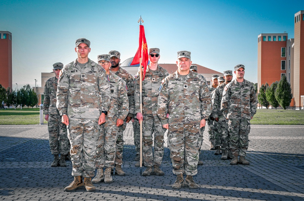 Charlie Battery 1st Battalion 57th Air Defense Artillery Regiment, Activation in Vicenza, Italy.