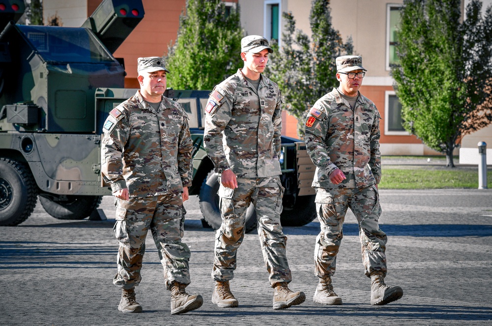 Charlie Battery 1st Battalion 57th Air Defense Artillery Regiment, Activation in Vicenza, Italy.