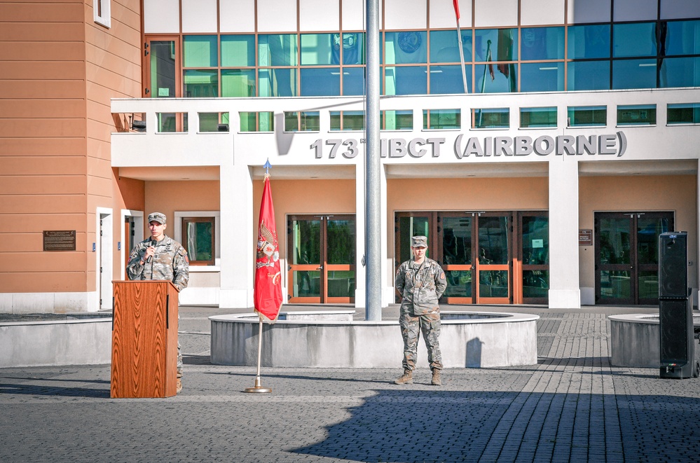 Charlie Battery 1st Battalion 57th Air Defense Artillery Regiment, Activation in Vicenza, Italy.