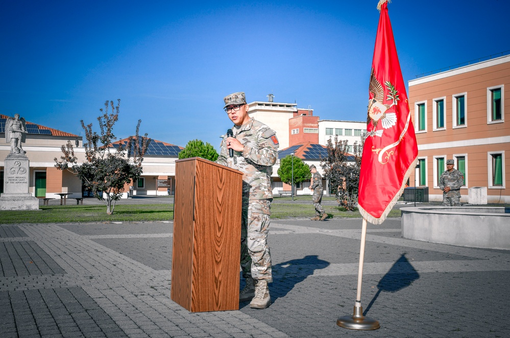 Charlie Battery 1st Battalion 57th Air Defense Artillery Regiment, Activation in Vicenza, Italy.