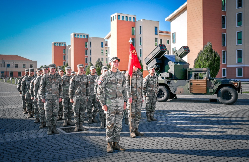 Charlie Battery 1st Battalion 57th Air Defense Artillery Regiment, Activation in Vicenza, Italy.