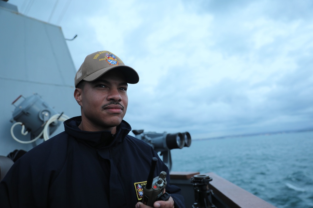 USS Paul Ignatius Departs Plymouth, England