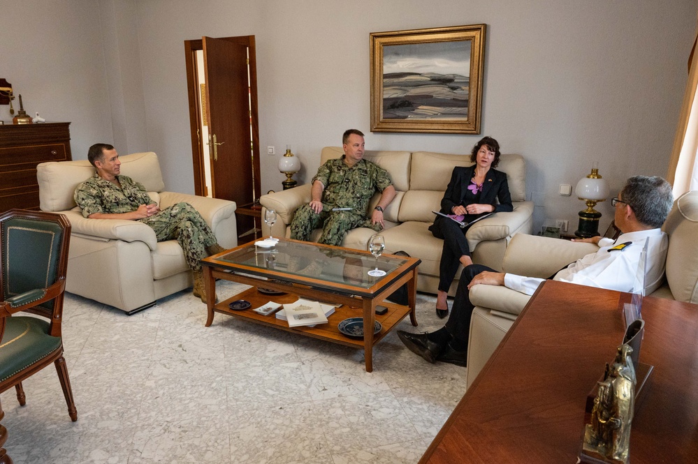 U.S. Embassy Madrid Deputy Chief of Mission Visits NAVSTA Rota