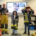 Local School visits Chièvres Air Base for Fire Prevention Week