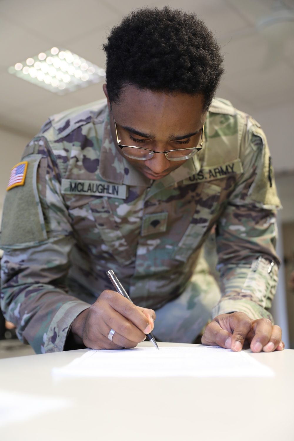 Reserve Soldiers Re-Up in Europe