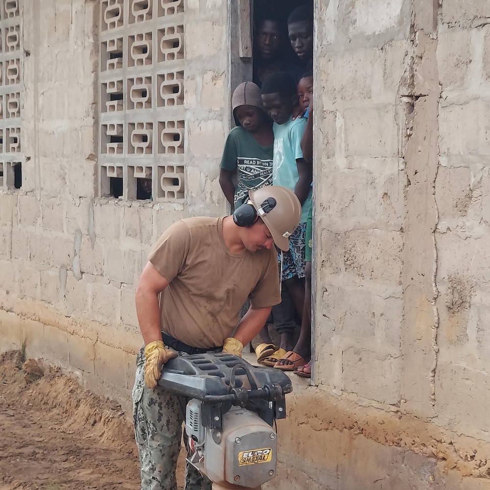 NMCB 133 Conducting Operations in Ghana