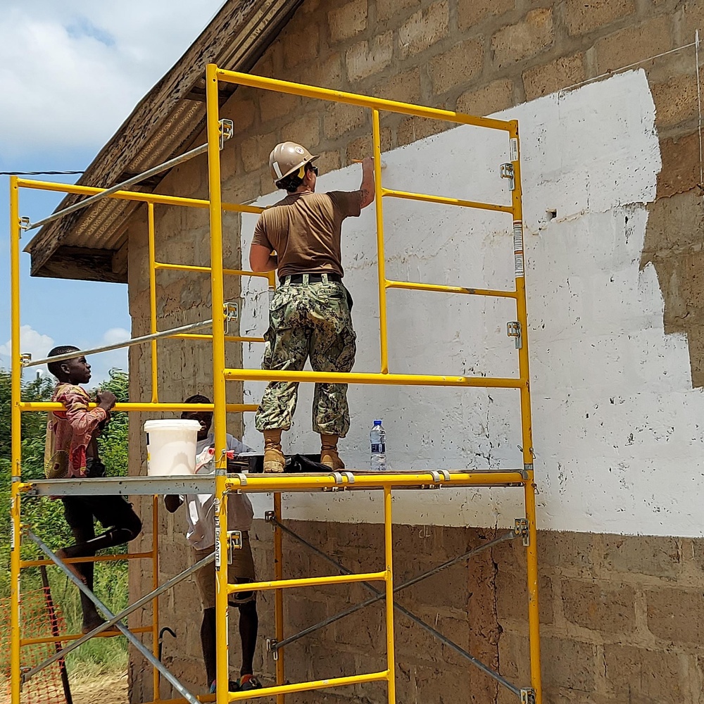 NMCB 133 Conducting Operations in Ghana