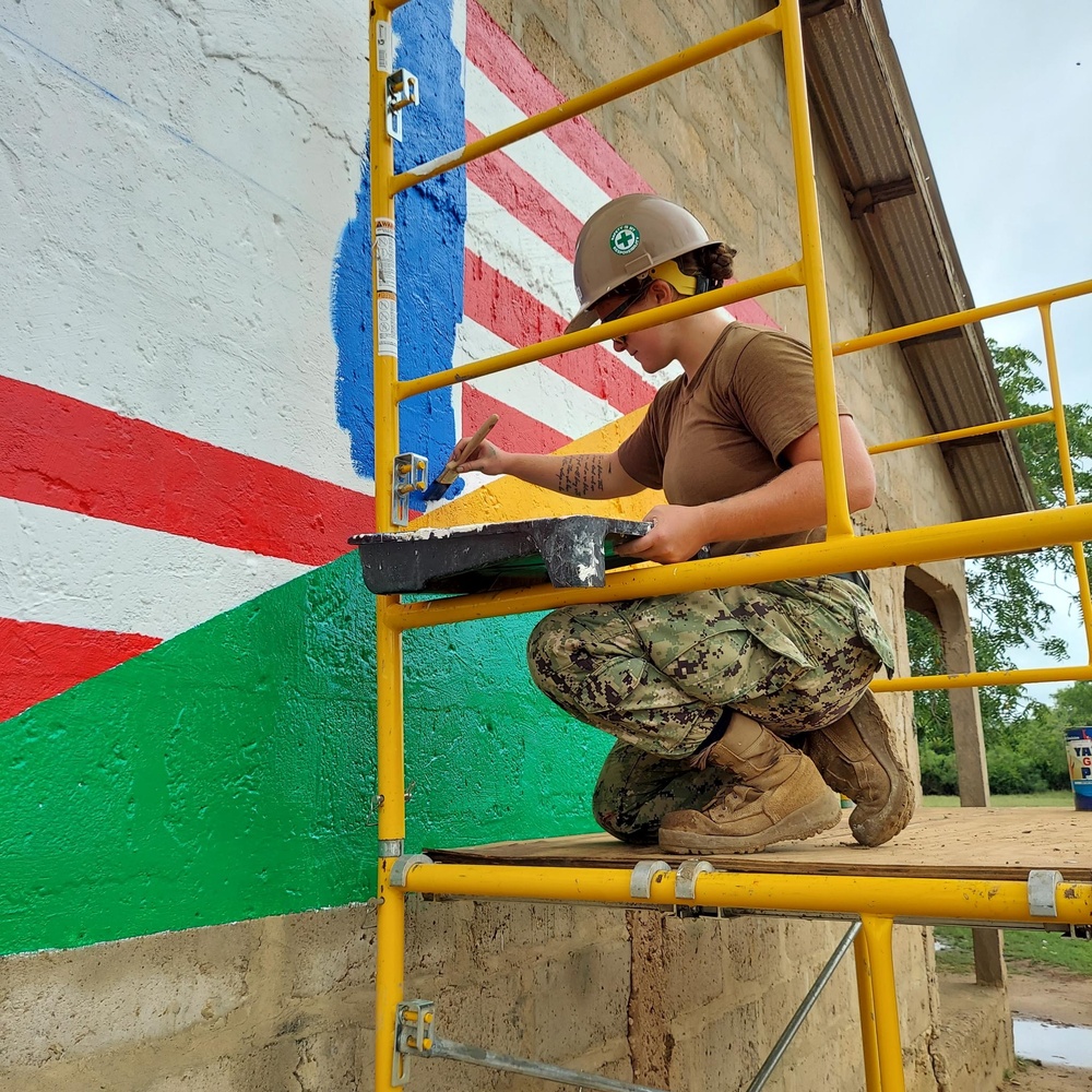 NMCB 133 Conducting Operations in Ghana