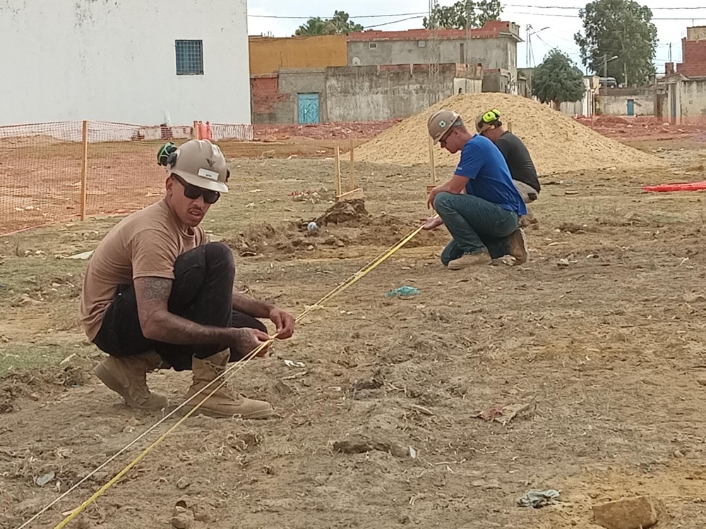 NMCB 133 Conducting Operations in Tunisia