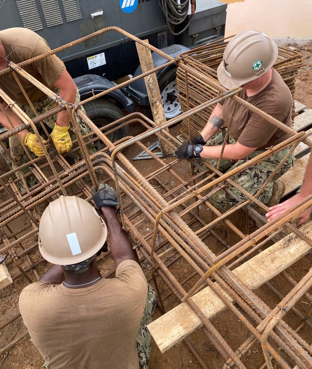 NMCB 133 Conducting Operations in Ghana