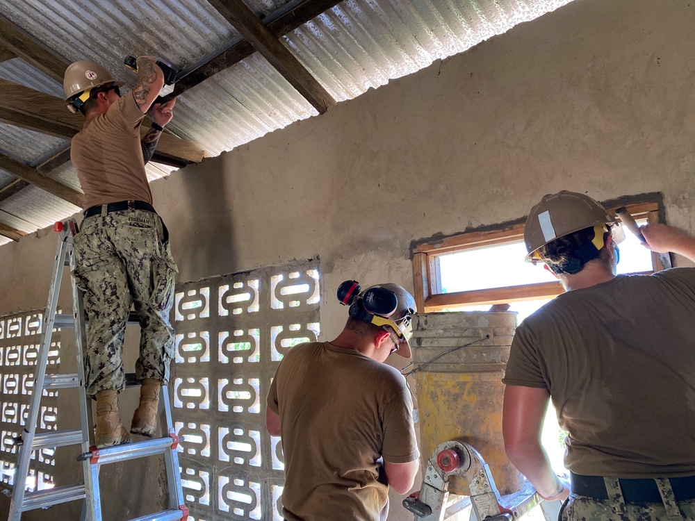 NMCB 133 Conducting Operations in Ghana