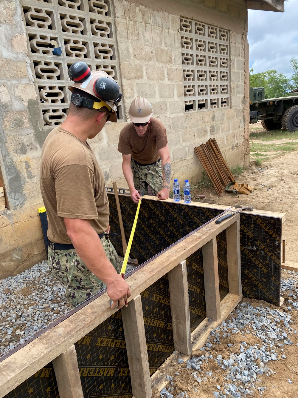 NMCB 133 Conducting Operations in Ghana