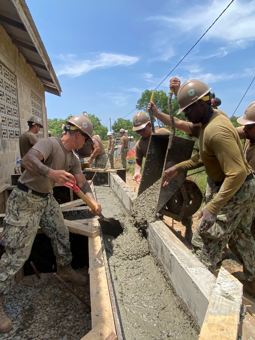 NMCB 133 Conducting Operations in Ghana