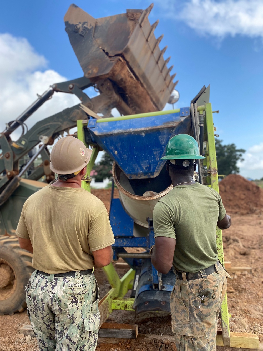 NMCB 133 Conducting Operations in Ghana