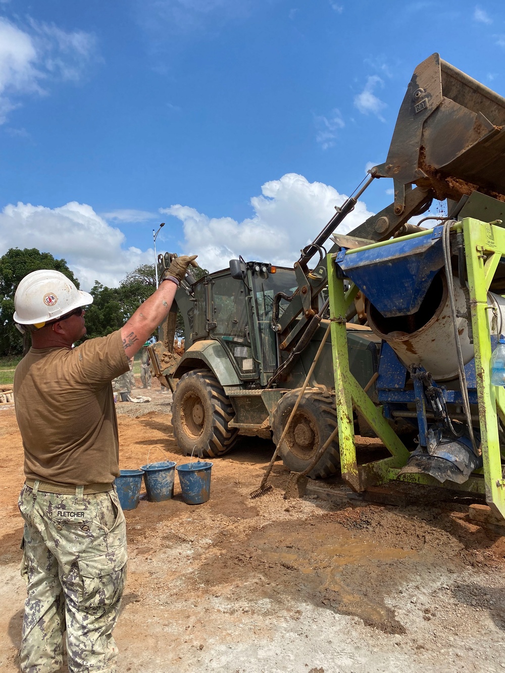 NMCB 133 Conducting Operations in Ghana