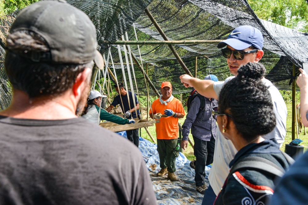 Distinguished Visitors Receive Recovery Mission Site Tour