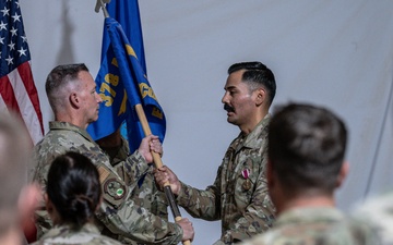 378th ECONS change of command ceremony