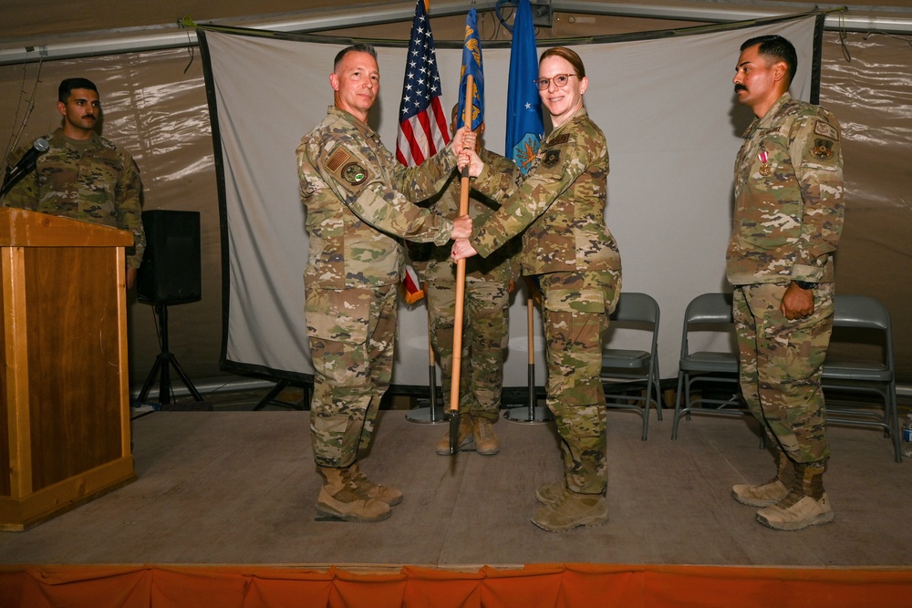 378TH ECONS Change of Command Ceremony