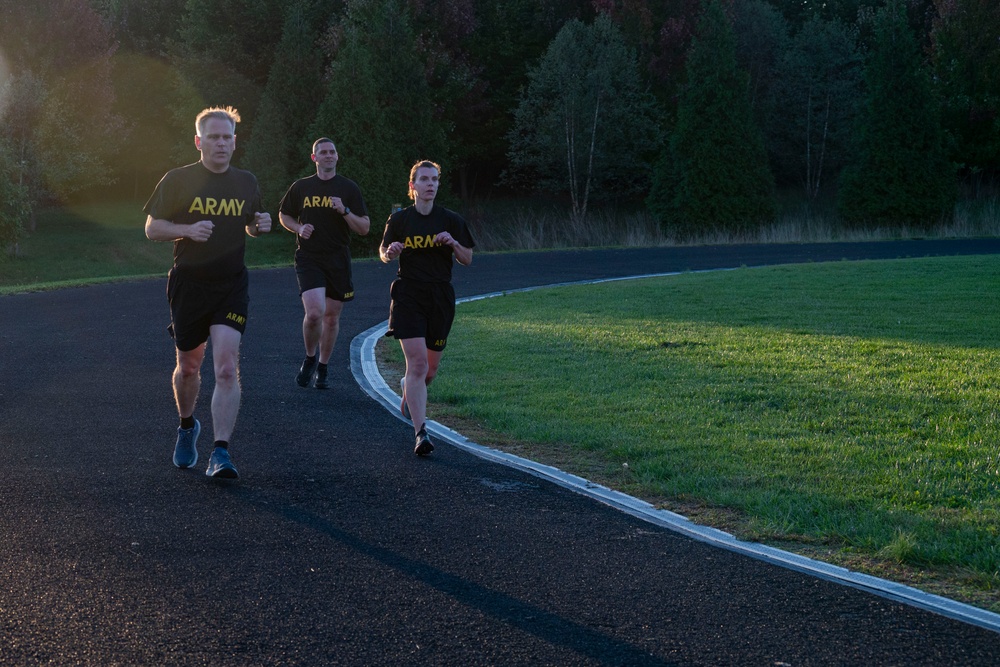 Up in the morning with the rising sun, Gonna Run-Lift-Throw-Push-Sprint-Drag-Carry-Plank ‘til the ACFT is done