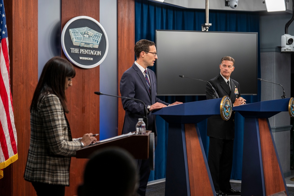 DPPS Singh Press Briefing with ASD Ratner and Cmdr. of Indo-PACOM Adm. Aquilino