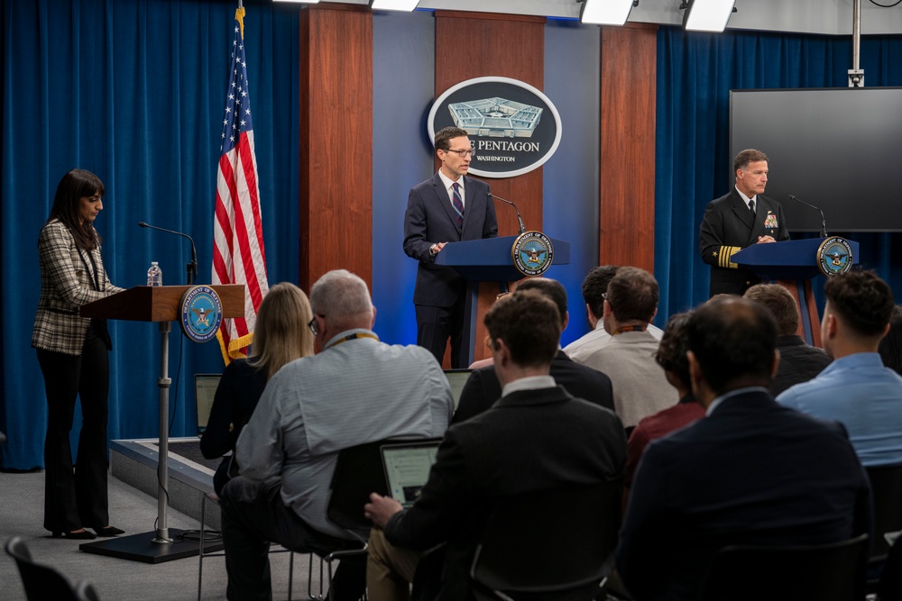DPPS Singh Press Briefing with ASD Ratner and Cmdr. of Indo-PACOM Adm. Aquilino