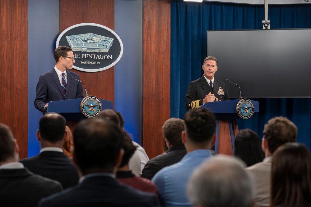 DPPS Singh Press Briefing with ASD Ratner and Cmdr. of Indo-PACOM Adm. Aquilino