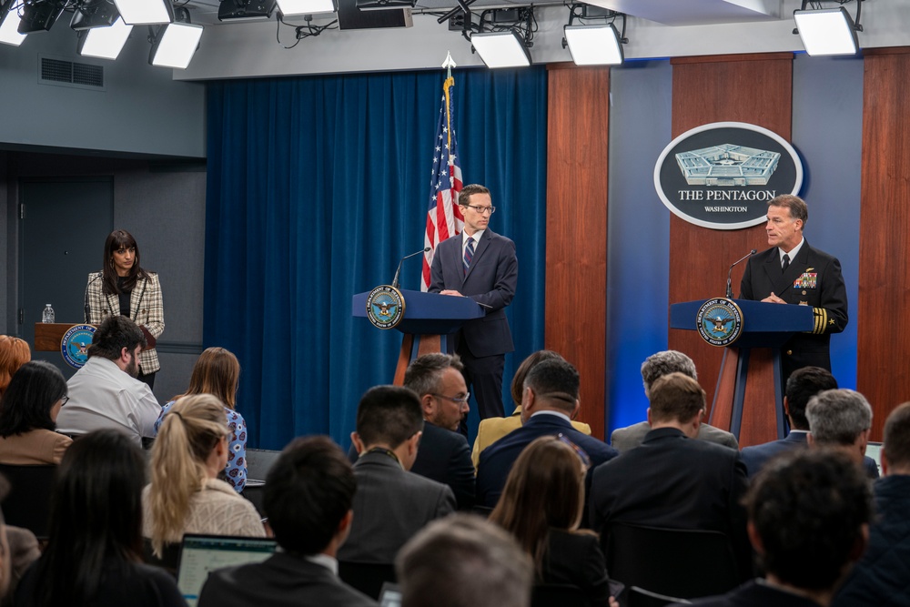 DPPS Singh Press Briefing with ASD Ratner and Cmdr. of Indo-PACOM Adm. Aquilino