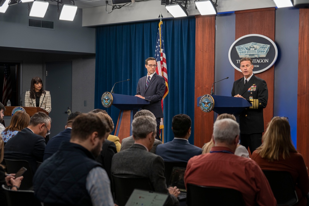 DPPS Singh Press Briefing with ASD Ratner and Cmdr. of Indo-PACOM Adm. Aquilino