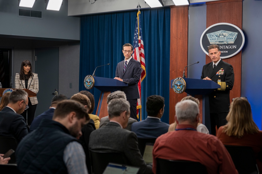DPPS Singh Press Briefing with ASD Ratner and Cmdr. of Indo-PACOM Adm. Aquilino