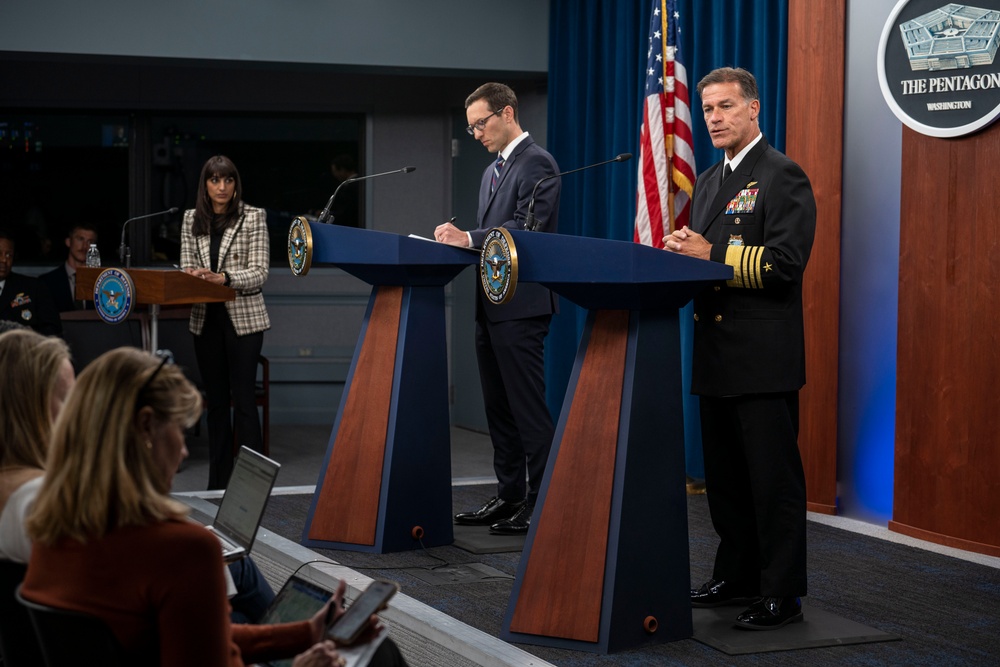 DPPS Singh Press Briefing with ASD Ratner and Cmdr. of Indo-PACOM Adm. Aquilino