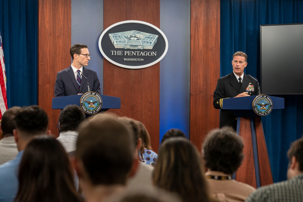 DPPS Singh Press Briefing with ASD Ratner and Cmdr. of Indo-PACOM Adm. Aquilino