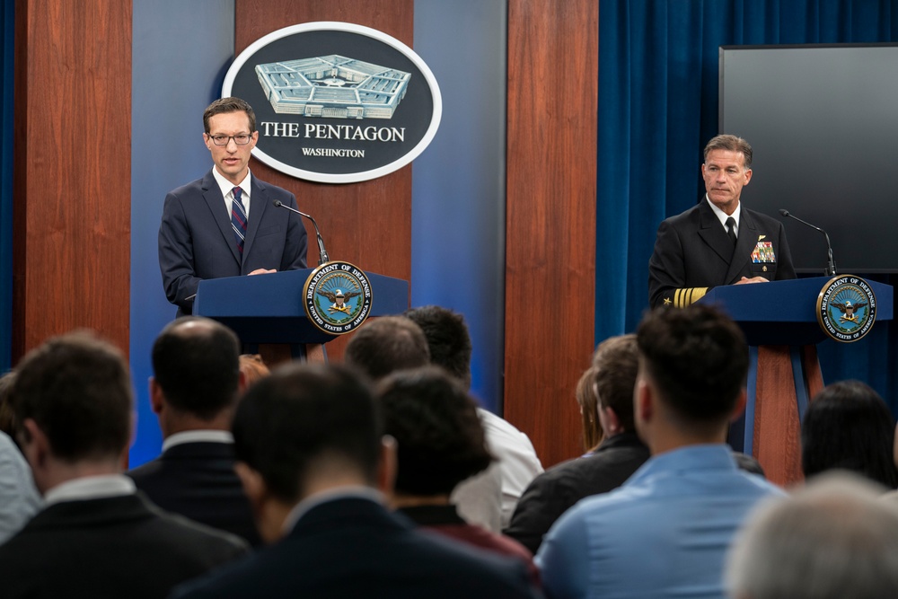 DPPS Singh Press Briefing with ASD Ratner and Cmdr. of Indo-PACOM Adm. Aquilino