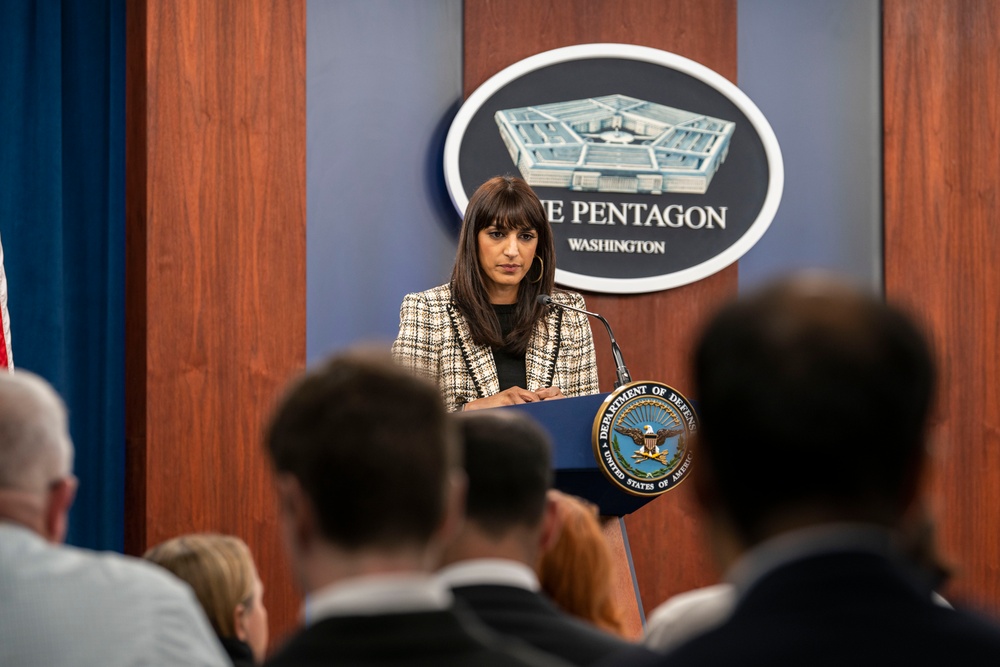 DPPS Singh Press Briefing with ASD Ratner and Cmdr. of Indo-PACOM Adm. Aquilino