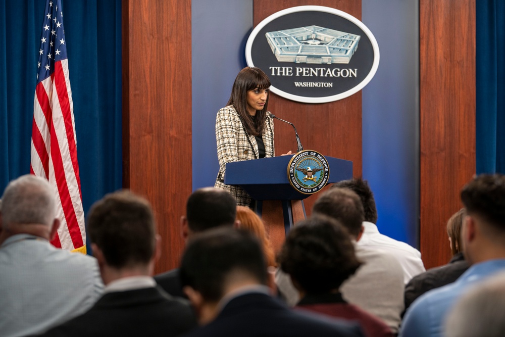 DPPS Singh Press Briefing with ASD Ratner and Cmdr. of Indo-PACOM Adm. Aquilino