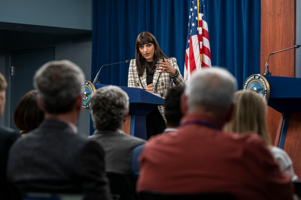 DPPS Singh Press Briefing with ASD Ratner and Cmdr. of Indo-PACOM Adm. Aquilino