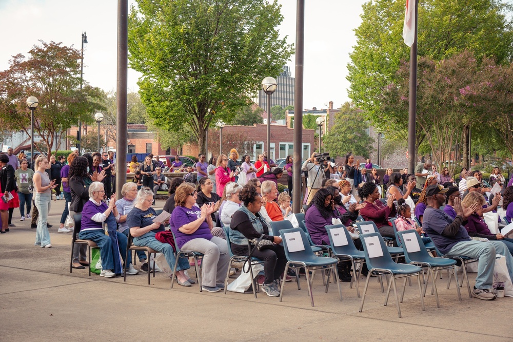 A community united: Fort Liberty joins Cumberland County to pay tribute to victims of domestic violence