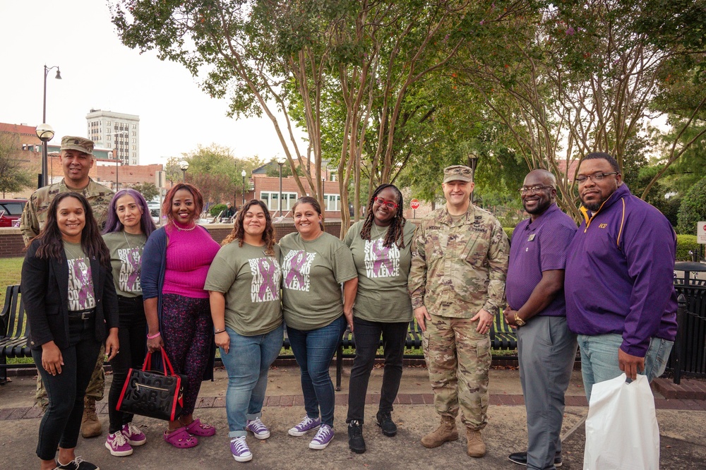 A community united: Fort Liberty joins Cumberland County to pay tribute to victims of domestic violence