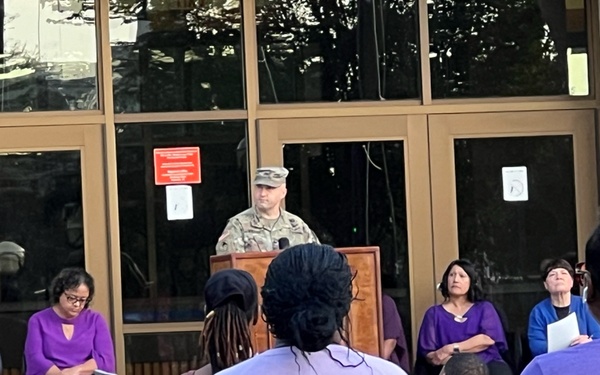 A community united: Fort Liberty joins Cumberland County to pay tribute to victims of domestic violence