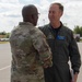 Rear Adm. Wikoff visit to Tinker AFB, Oklahoma