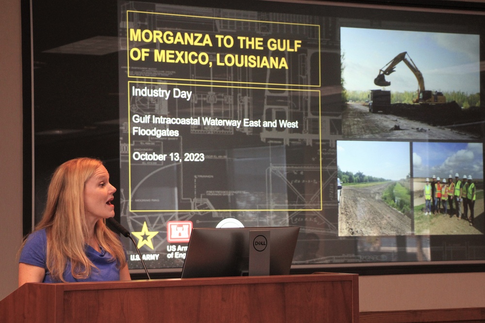 Corps of Engineers holds Industry Day for Morganza to the Gulf project
