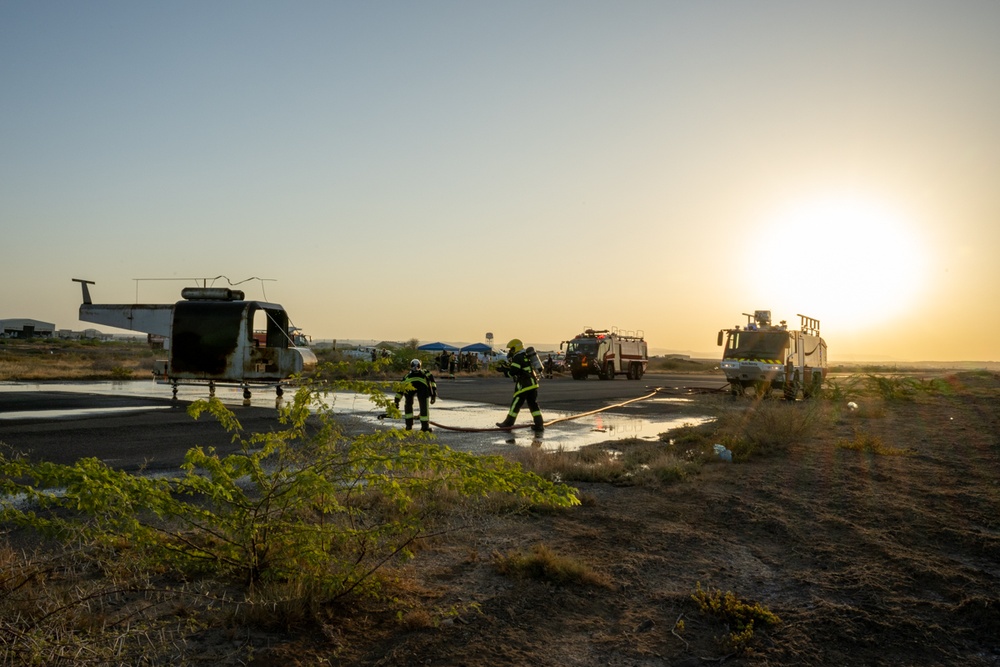 Trilateral Aviation Firefighting Exercise