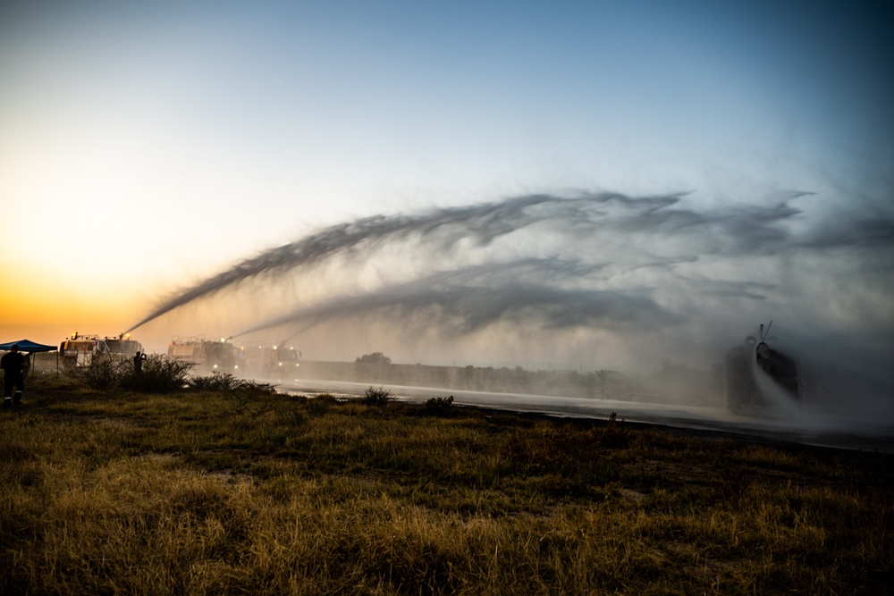 Trilateral Aviation Firefighting Exercise