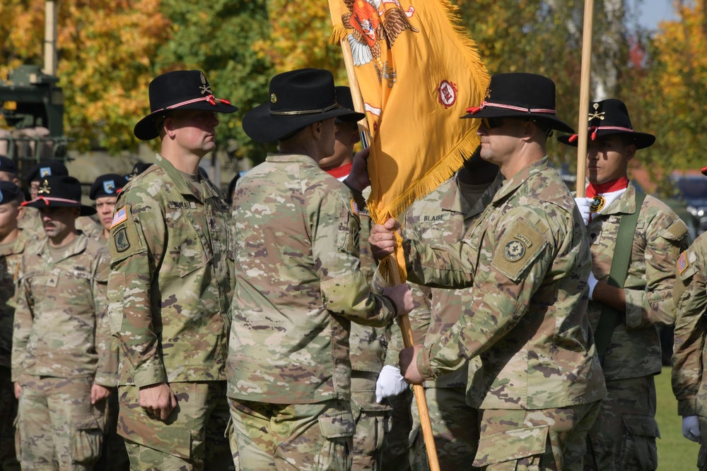 Regimental Engineer Squadron, 2d Cavalry Regiment Change of Responsibility