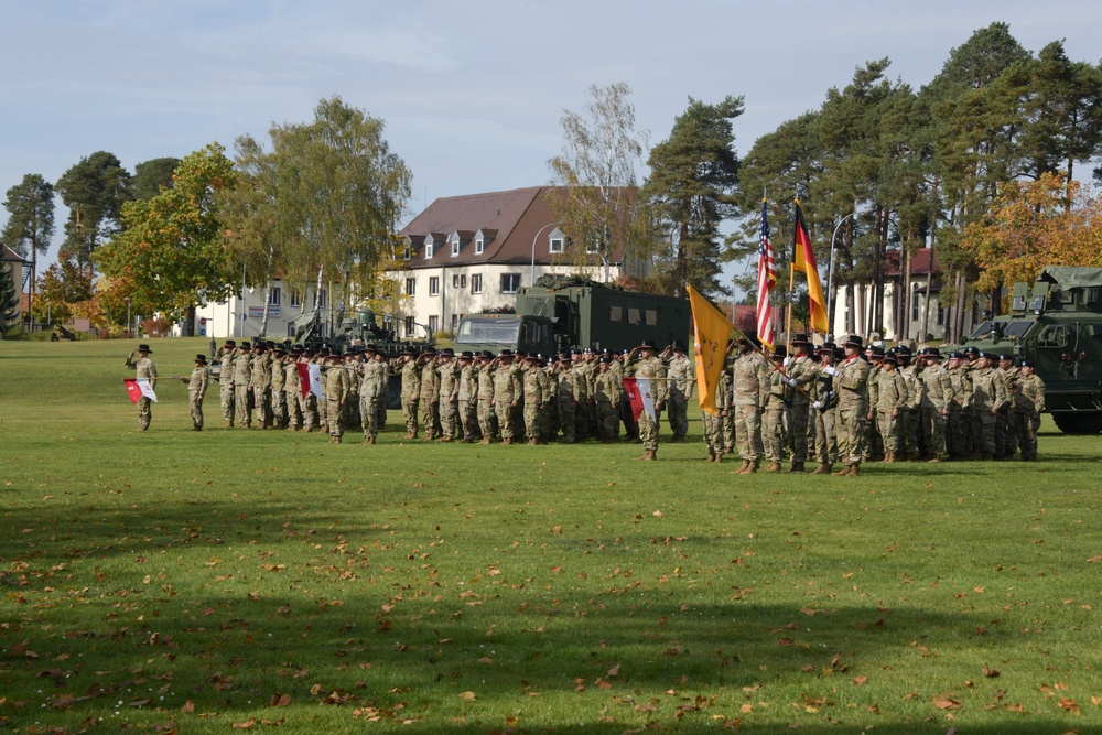 Regimental Engineer Squadron, 2d Cavalry Regiment Change of Responsibility