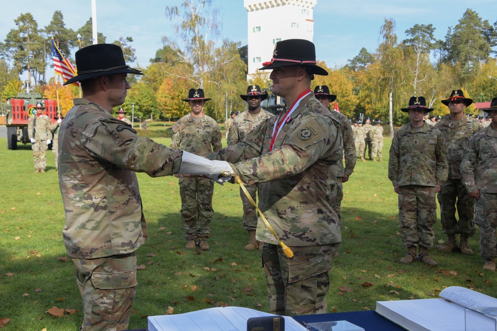 Regimental Engineer Squadron, 2d Cavalry Regiment Change of Responsibility