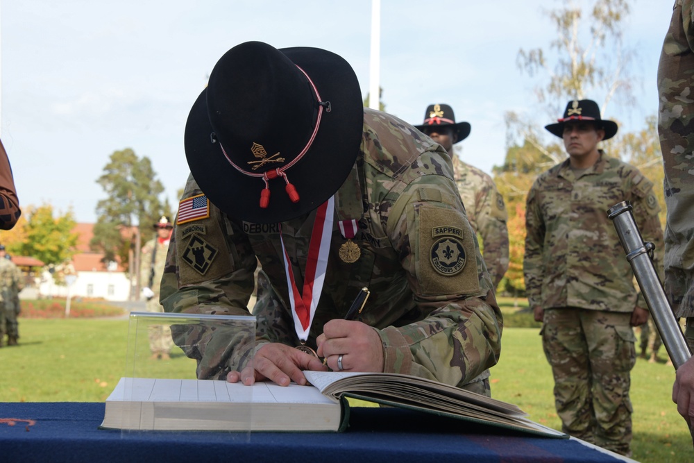 Regimental Engineer Squadron, 2d Cavalry Regiment Change of Responsibility