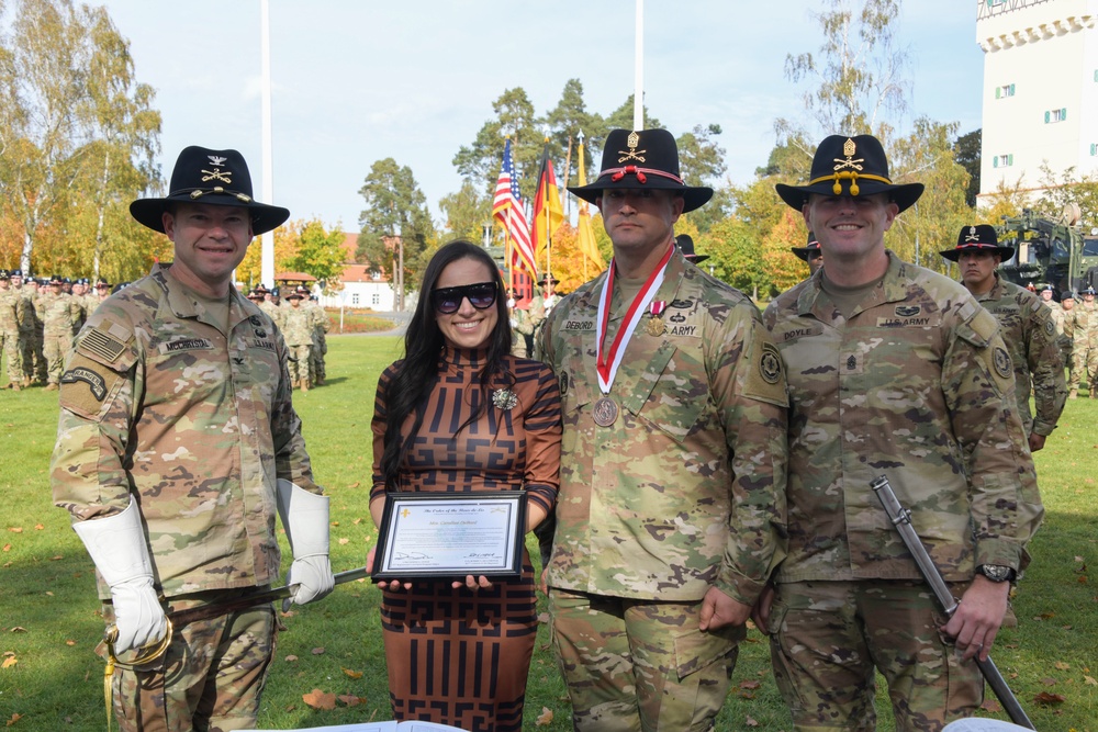 Regimental Engineer Squadron, 2d Cavalry Regiment Change of Responsibility