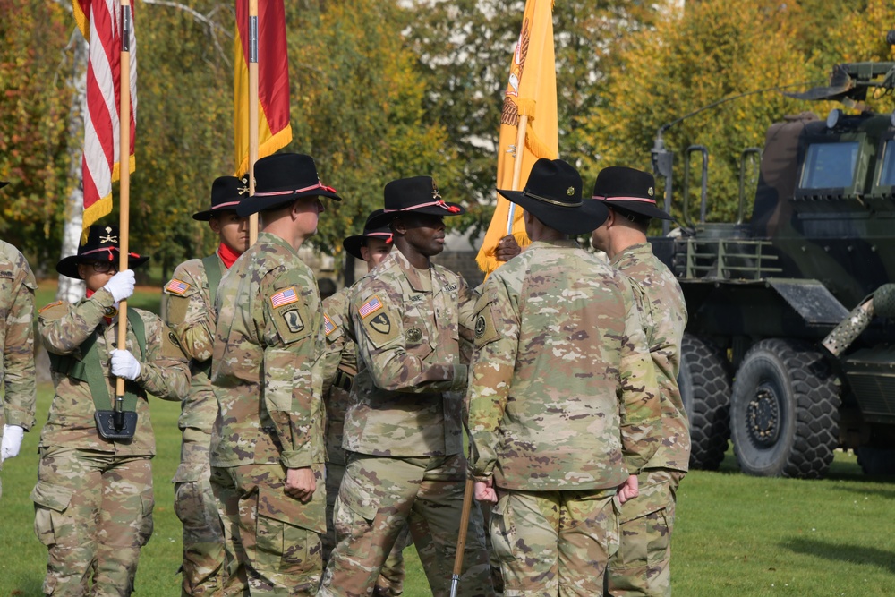 Regimental Engineer Squadron, 2d Cavalry Regiment Change of Responsibility