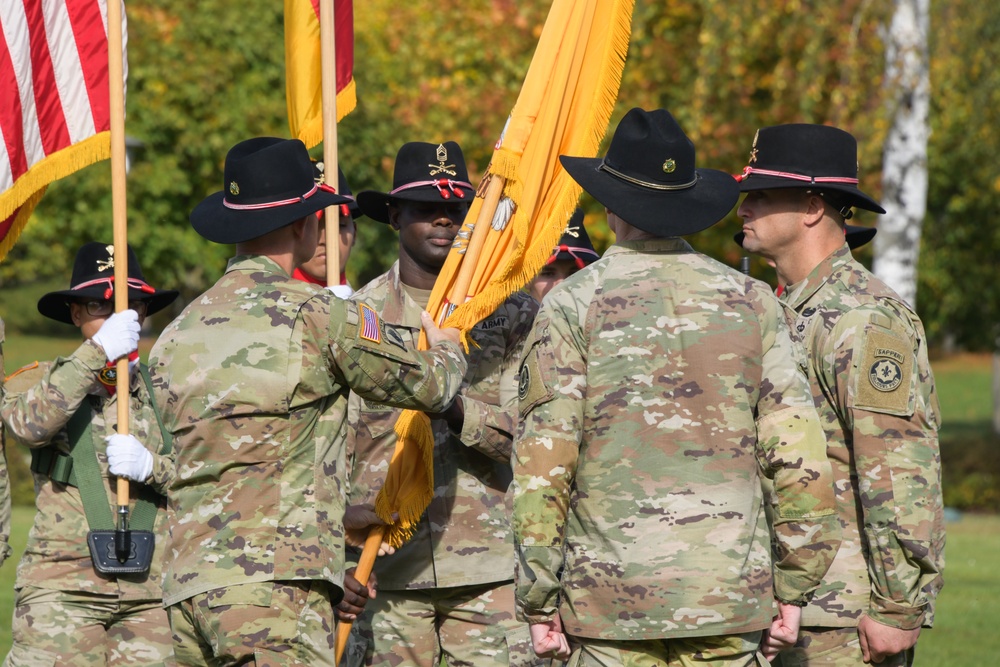 Regimental Engineer Squadron, 2d Cavalry Regiment Change of Responsibility