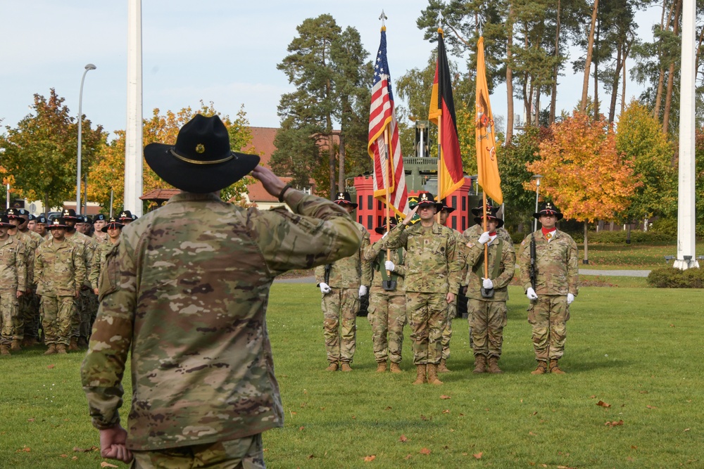 Regimental Engineer Squadron, 2d Cavalry Regiment Change of Responsibility